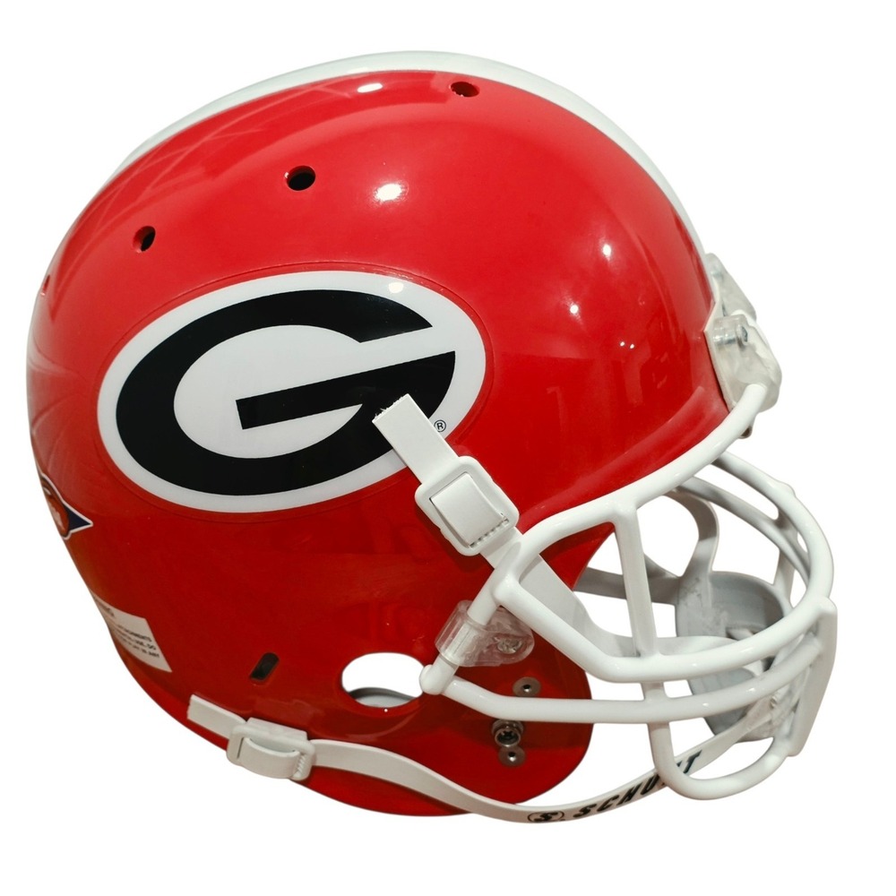 Georgia Bulldogs UGA Schutt Full Size Replica Football Helmet NCAA Red